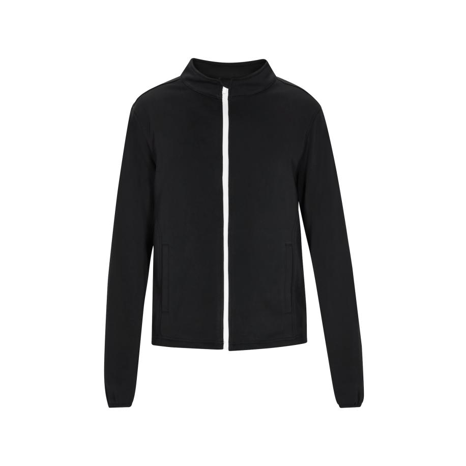 Mo ATHLSR Mo ATHLSR Sweatvest zwart / wit -