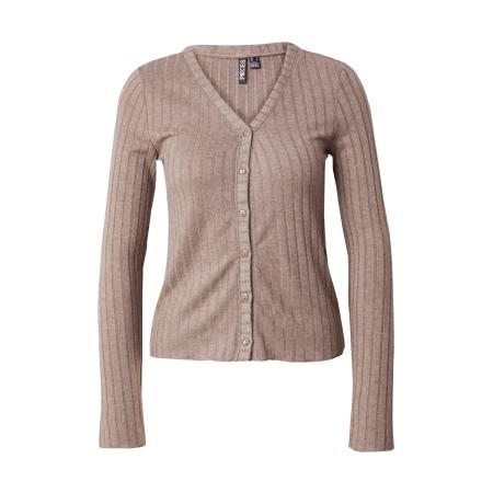 Pieces PIECES Gebreid vest PCIris bruin gemêleerd