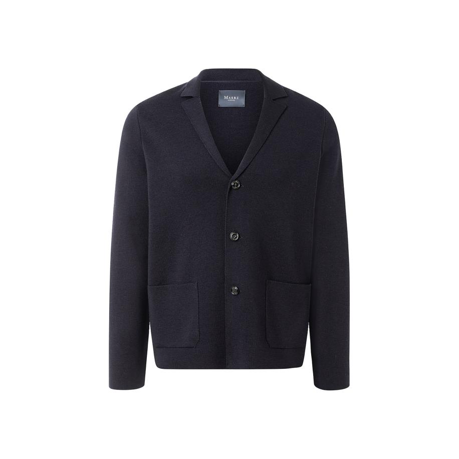 MAERZ MAERZ Muenchen Gebreid vest donkerblauw -