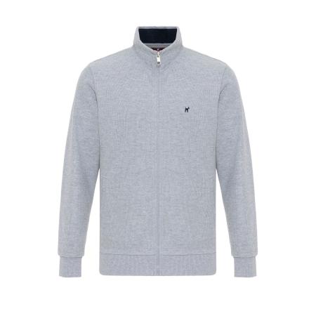 Williot Williot Sweatvest grijs