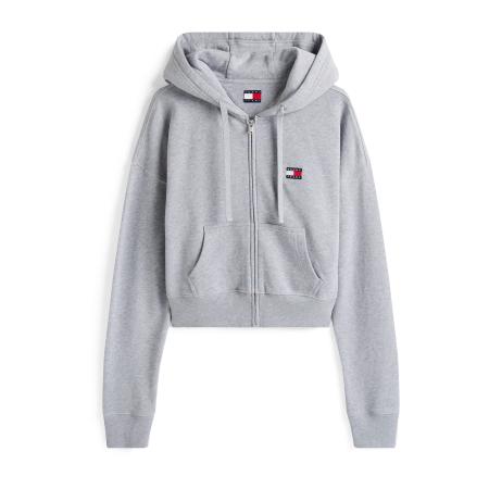 Tommy Jeans Tommy Jeans Sweatvest navy / grijs gemêleerd / rood