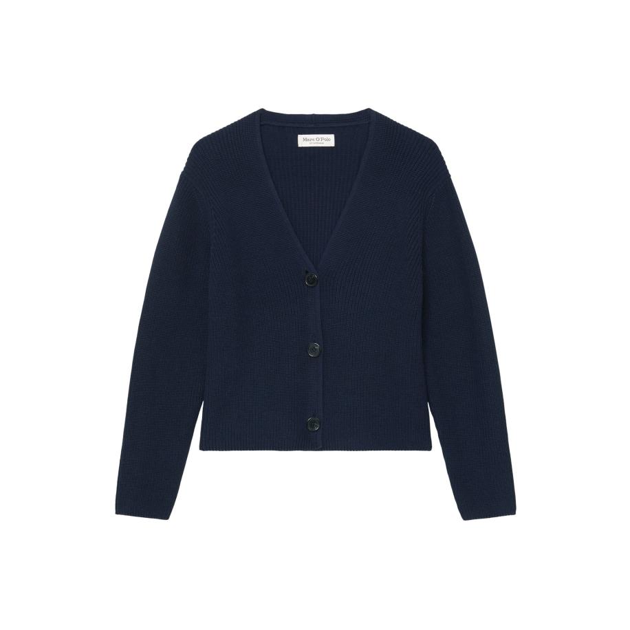 Marc O'Polo Marc OPolo Gebreid vest navy -