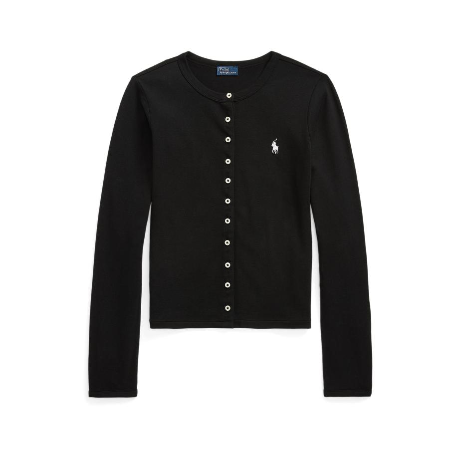 Polo Ralph Lauren Polo Ralph Lauren Gebreid vest zwart / wit -