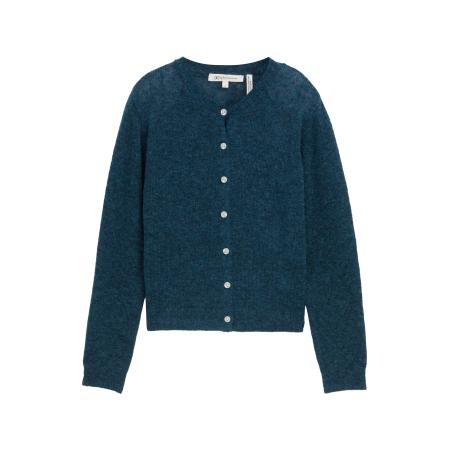 Tom Tailor TOM TAILOR DENIM Gebreid vest petrol