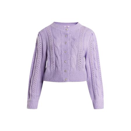 MYMO MYMO Gebreid vest Keepsudry lichtlila