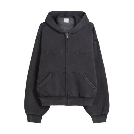 Bershka Bershka Sweatvest zwart