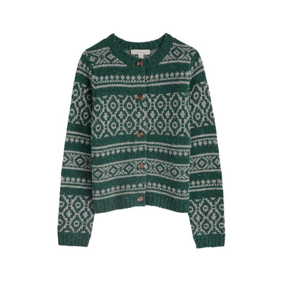 Seasalt Cornwall Seasalt Cornwall Gebreid vest Castwork grijs / groen -