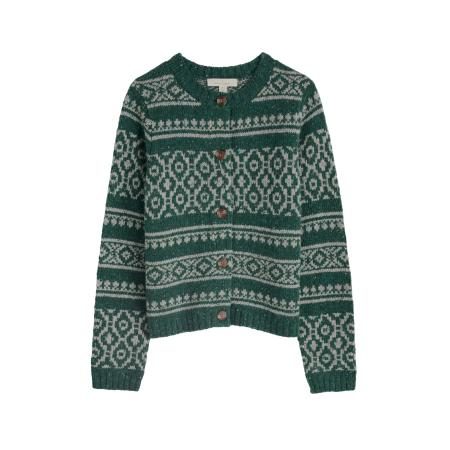 Seasalt Cornwall Seasalt Cornwall Gebreid vest Castwork grijs / groen