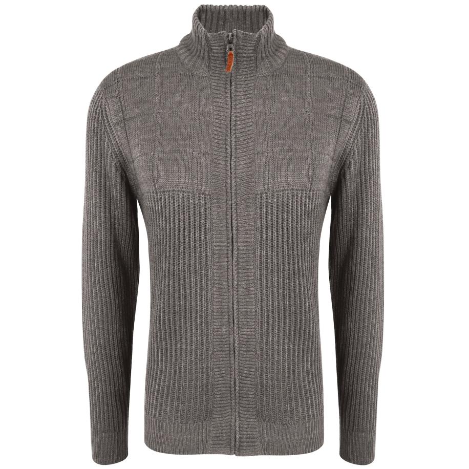 Blend BLEND Gebreid vest Oteros taupe -