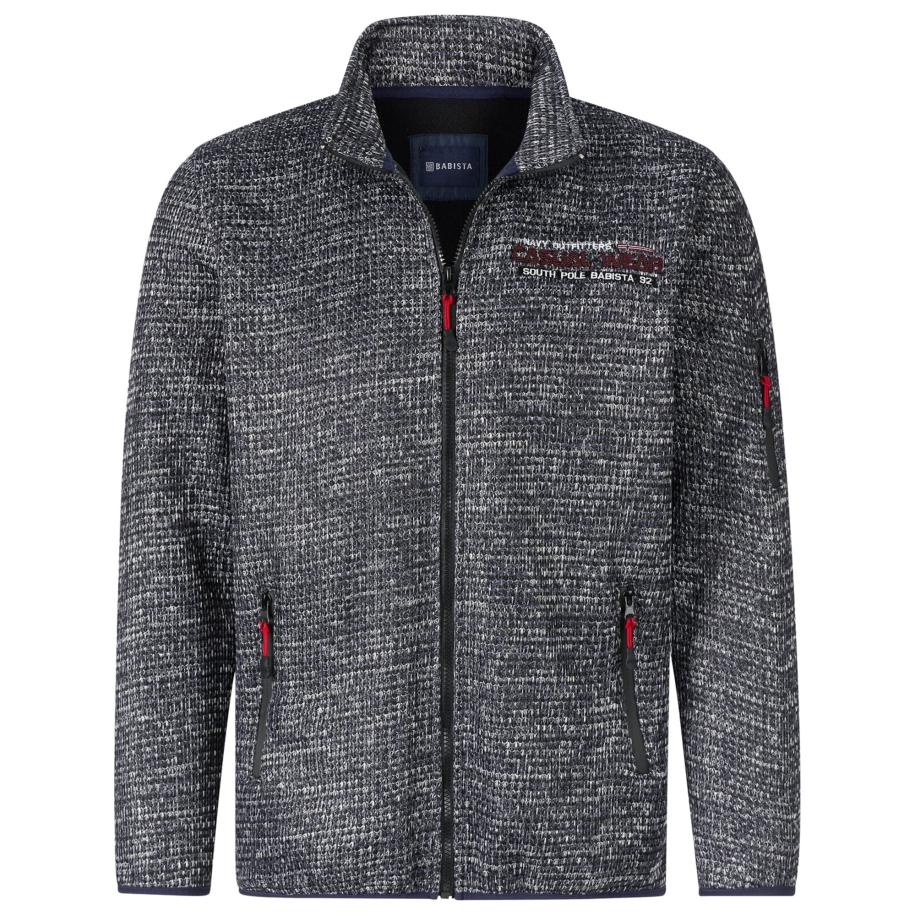 BABISTA BABISTA Fleece jas blauw gemêleerd -