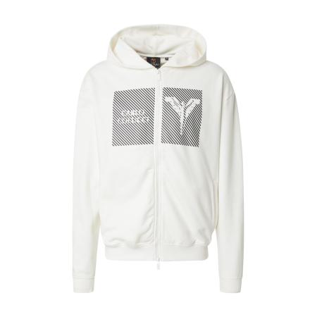 carlo colucci Carlo Colucci Sweatvest Enz zwart / offwhite