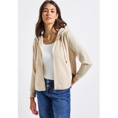 Street One Jas met capuchon en decoratieve tape