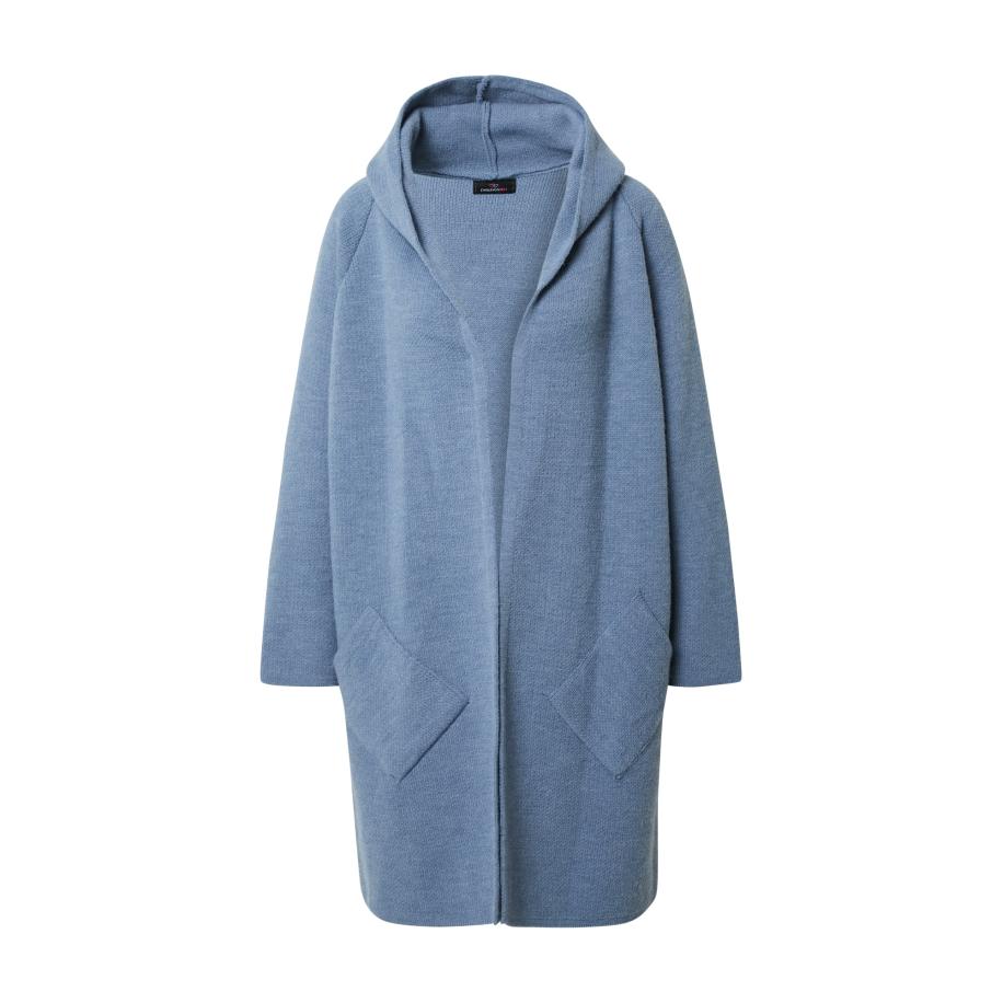 zwillingsherz Zwillingsherz Gebreid vest Annabell blauw -