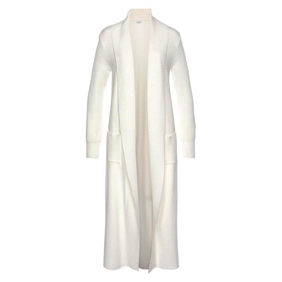 Lascana LASCANA Gebreid vest wit -