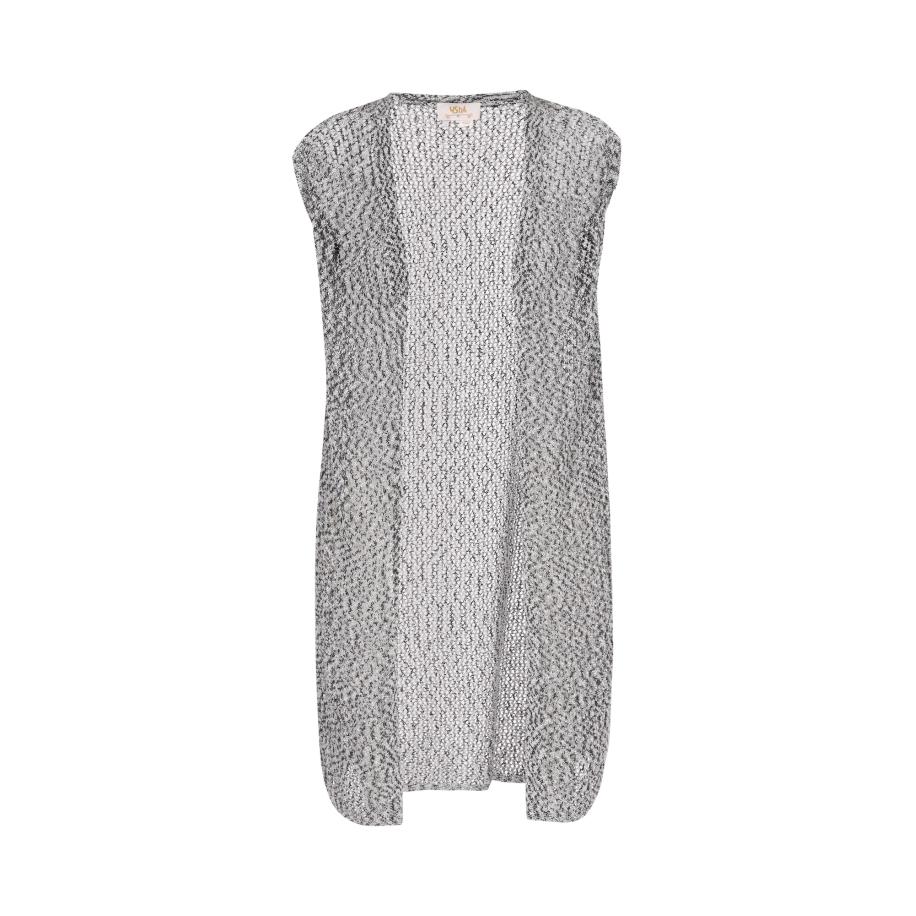 Usha usha FESTIVAL Gebreide bodywarmer Fashion Look zwart / wit -