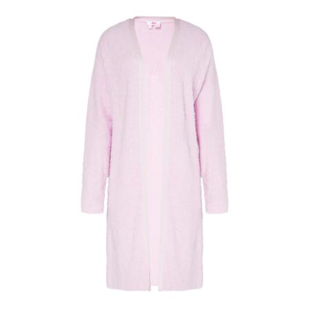 MYMO MYMO Gebreid vest rosa / wit