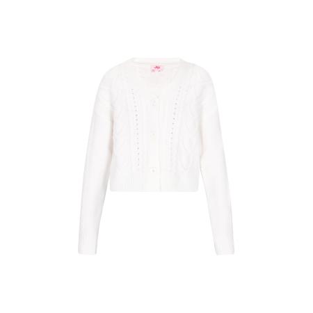 MYMO MYMO Gebreid vest offwhite