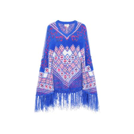 IZIA IZIA Cape cyaan blauw / rood / wit