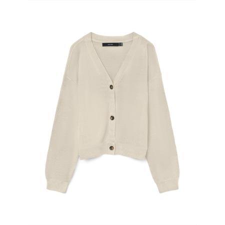 Vero Moda VERO MODA Gebreid vest VMSABA chamois