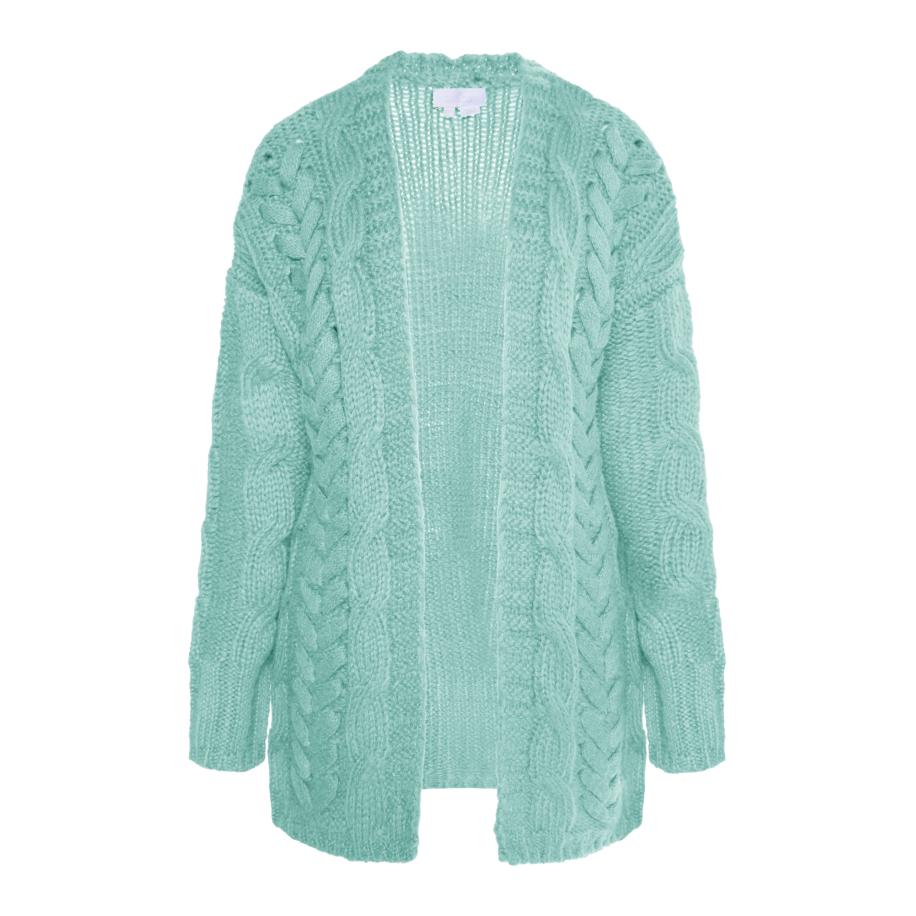 Usha usha WHITE LABEL Gebreid vest Vanne mintgroen -