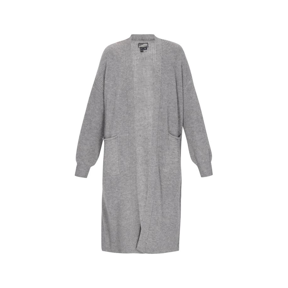 DreiMaster DreiMaster Vintage Gebreid vest grijs -