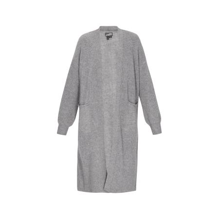 DreiMaster DreiMaster Vintage Gebreid vest grijs