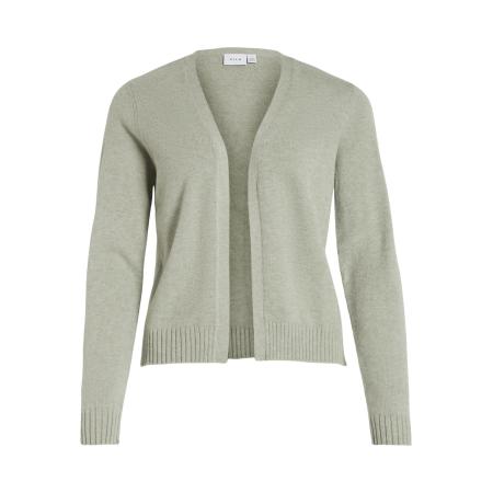 Vila VILA Gebreid vest VIRIL pastelgroen