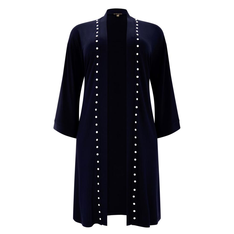 Yoek YOEK Gebreid vest blauw -