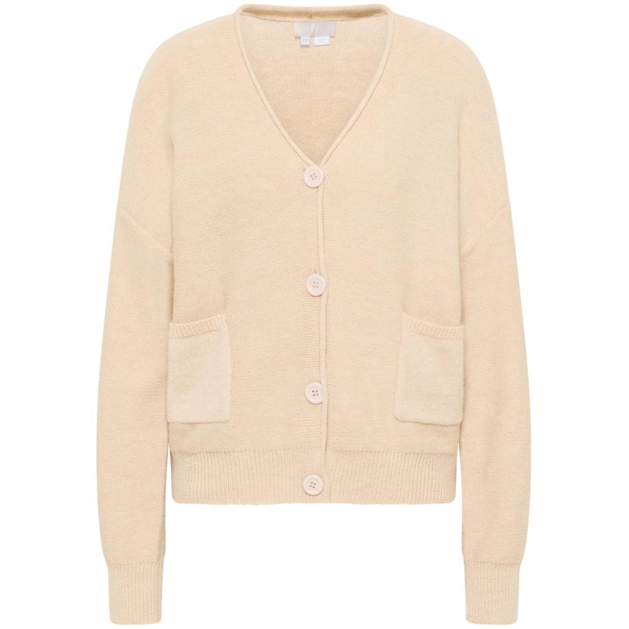 RISA RISA Gebreid vest Teylon beige -