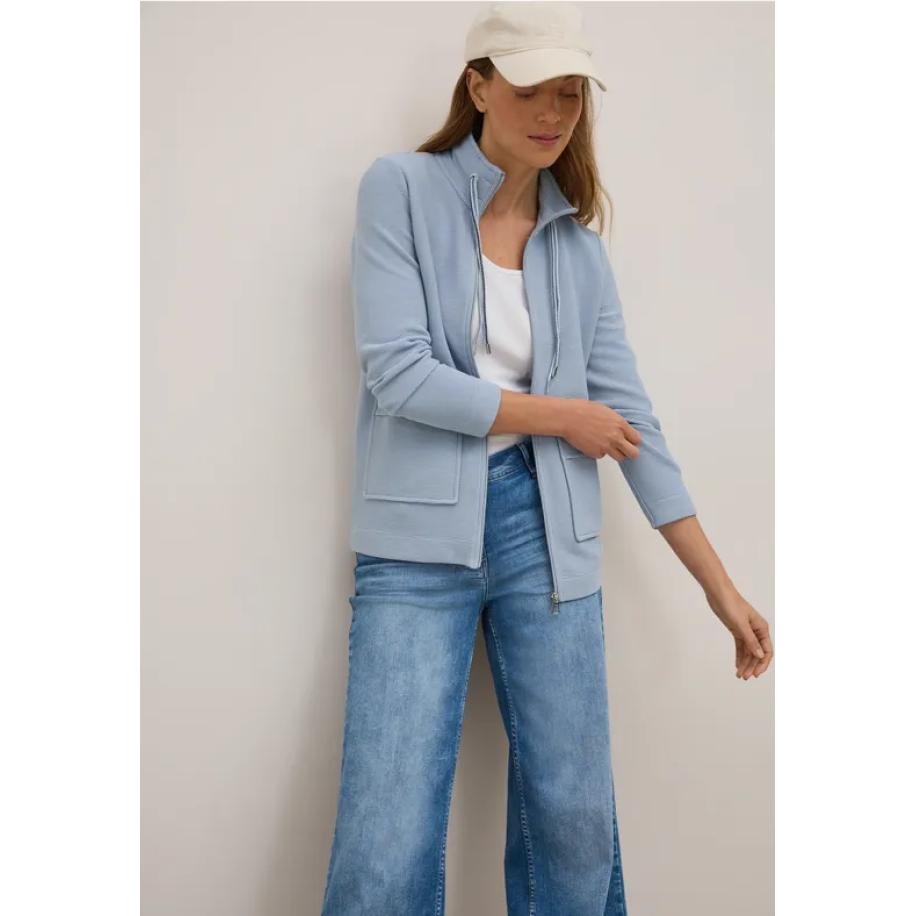 CECIL Lichtgewicht Ottomaans jack Blauw