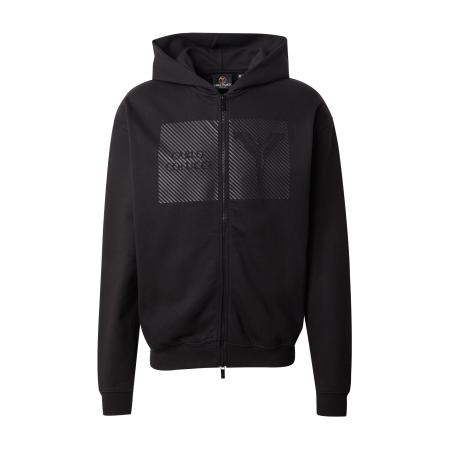 carlo colucci Carlo Colucci Sweatvest donkergrijs / zwart