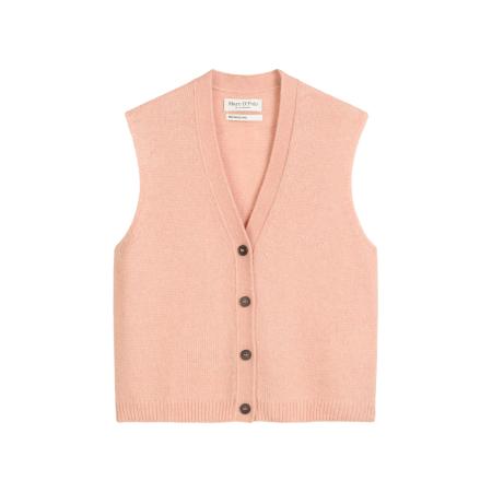 Marc O'Polo Marc OPolo Gebreide bodywarmer zalm roze