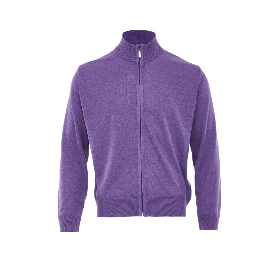 NALLY NALLY Gebreid vest lila -