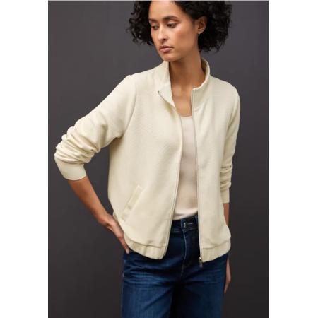 Street One Gestructureerd jack met ritssluiting