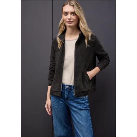 Street One Gestructureerd jack met ritssluiting