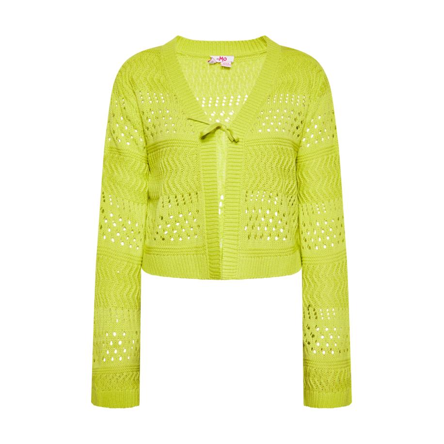 MYMO MYMO Gebreid vest appel -