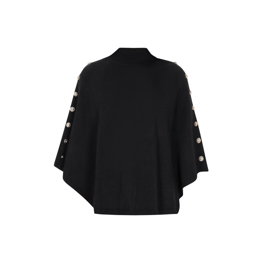 DreiMaster DreiMaster Klassik Cape Vintage zwart -