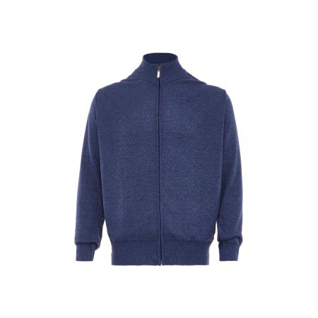 RAIDO RAIDO Gebreid vest donkerblauw