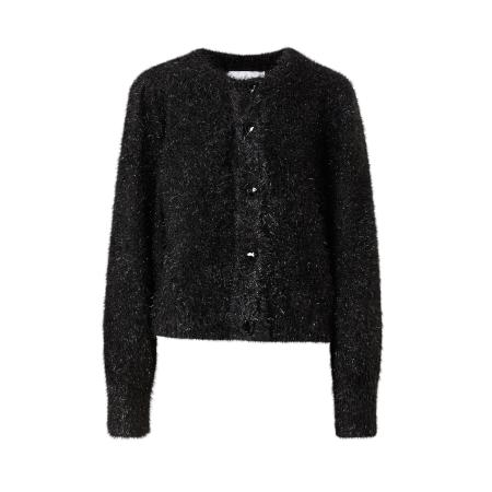 Fabienne Chapot Fabienne Chapot Gebreid vest Kitty zwart