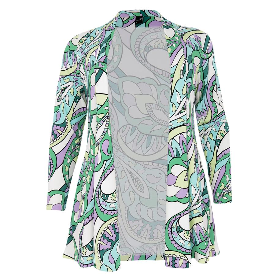 Yoek YOEK Gebreid vest gemengde kleuren -