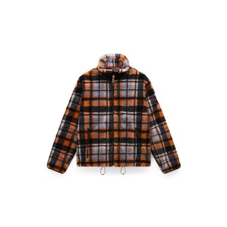 Napapijri NAPAPIJRI Fleece jas T-Montepiana blauw / marine / mokka / oranje