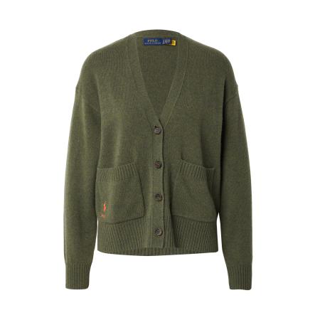 Polo Ralph Lauren Polo Ralph Lauren Gebreid vest olijfgroen / oranje