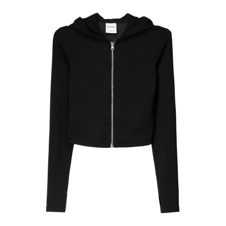 Bershka Bershka Sweatvest zwart