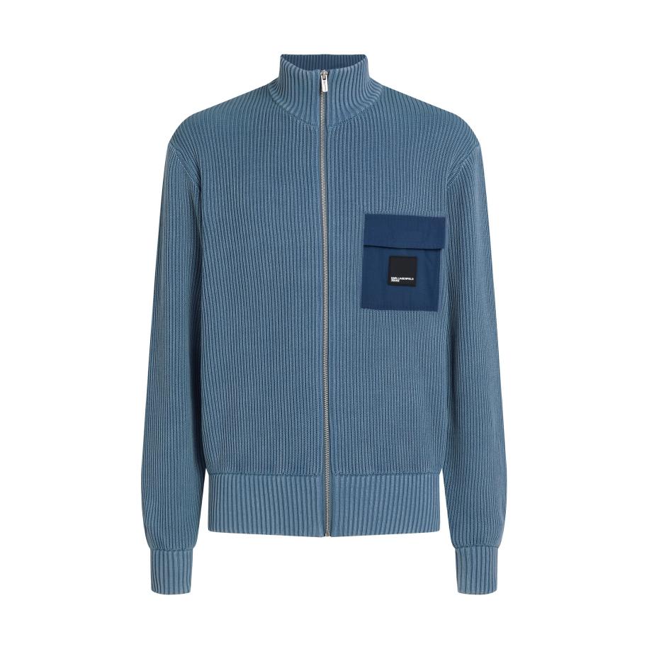 Karl Lagerfeld KARL LAGERFELD JEANS Gebreid vest marine / smoky blue -