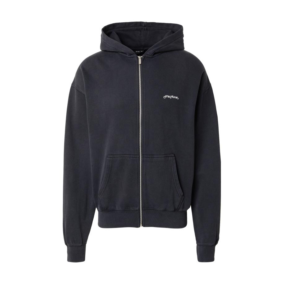 Pegador Pegador Sweatvest Puyo zwart / wit -