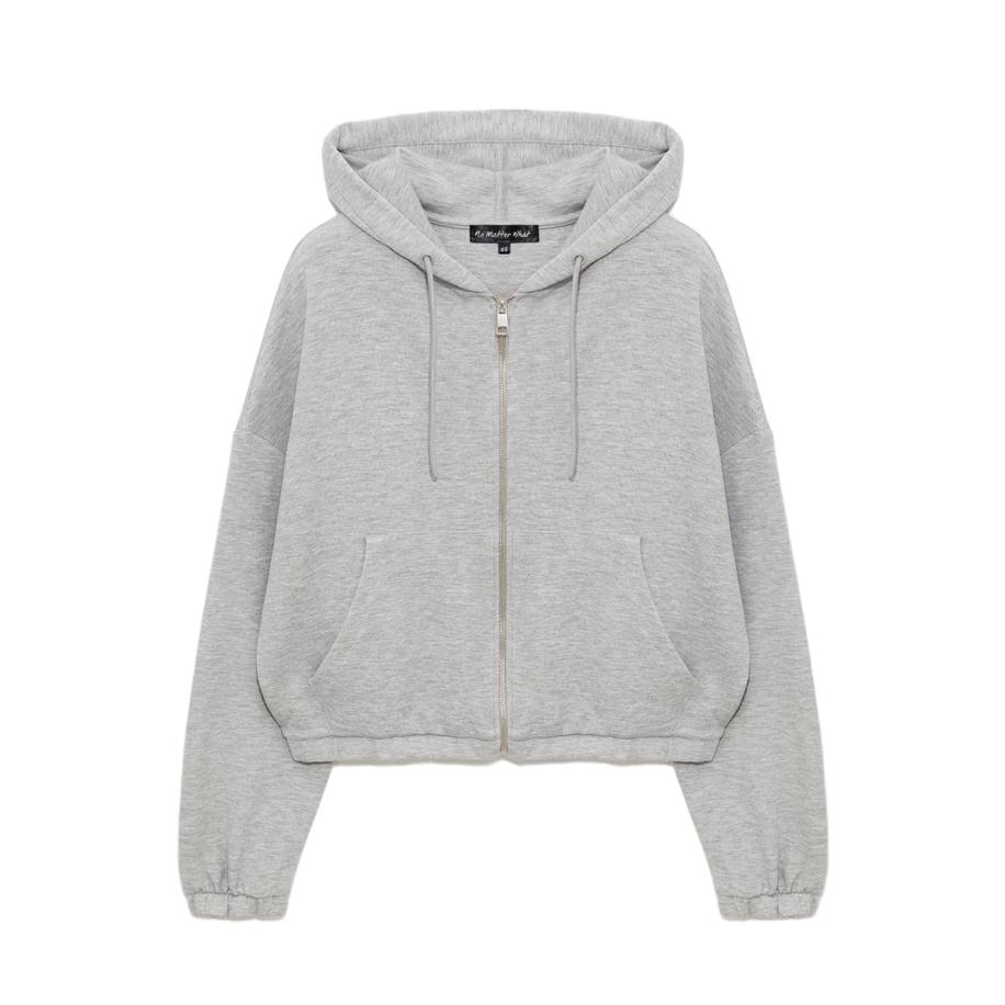 No Matter What No Matter What Sweatvest grijs -