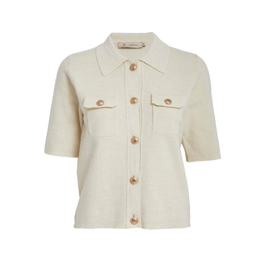 Peppercorn Peppercorn Gebreid vest Kaylee offwhite -