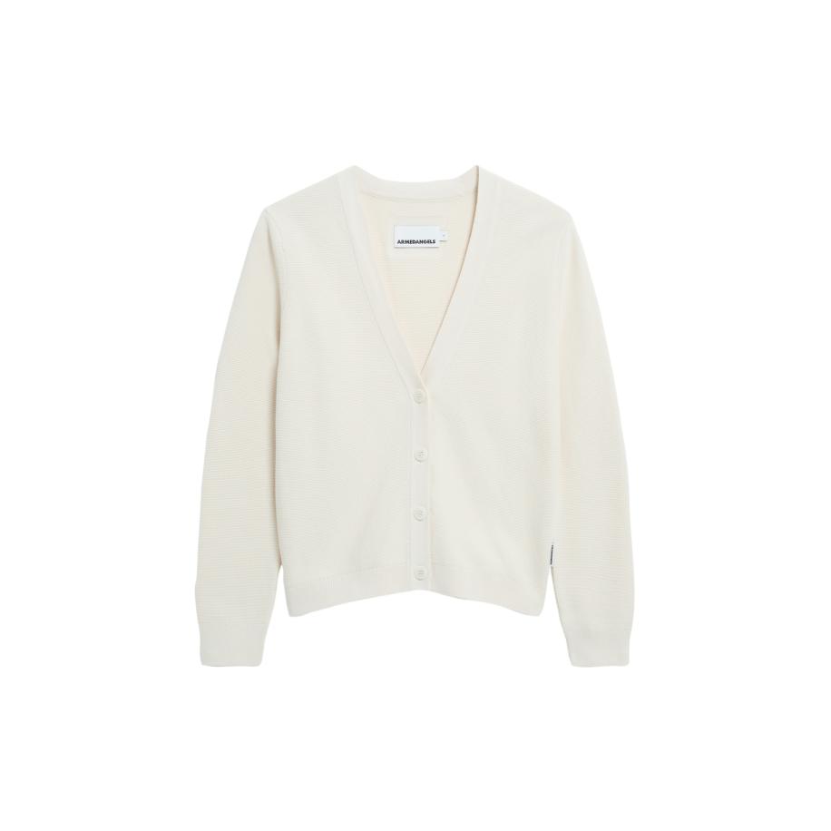 Armedangels ARMEDANGELS Gebreid vest beige -