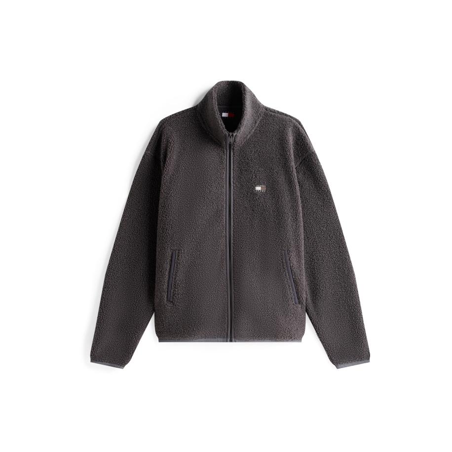 Tommy Jeans Tommy Jeans Fleece jas zwart -