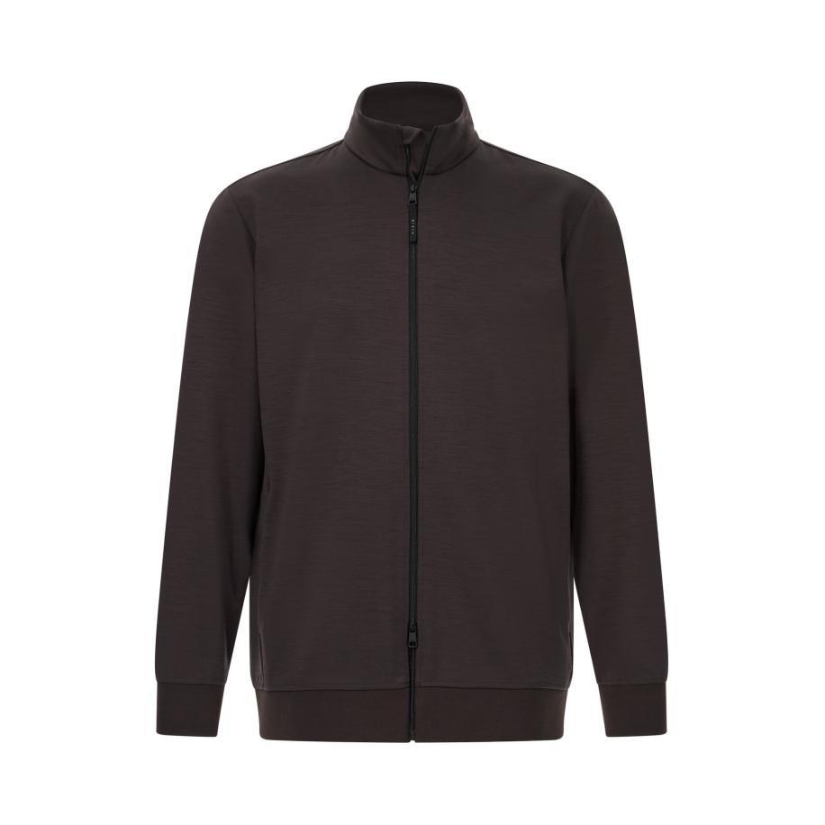 Boggi Milano Boggi Milano Sweatvest B Tech bruin -